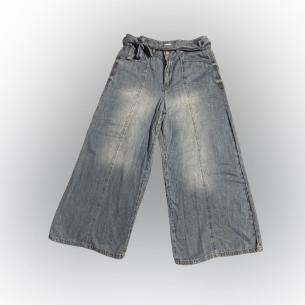 Kensie Kaya High-Rise Wide-Leg Ankle Pants NWOT Women’s 8 / Waist 29